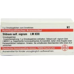 STIBIUM SULFURATUM NIGRUM LM XXX Globules, 5 g