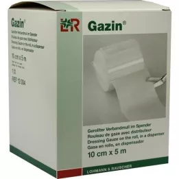 GAZIN Bandage de gaze 10 cmx5 m 8 fois, 1 pièce