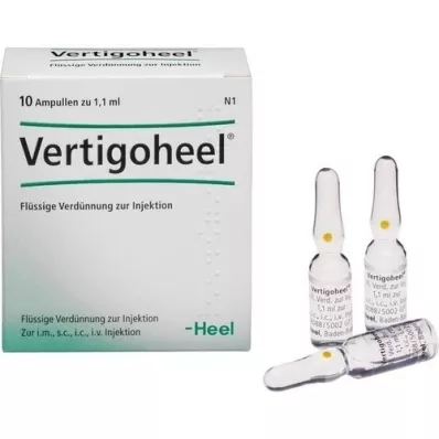 VERTIGOHEEL Ampoules, 10 pc VERTIGOHEEL Ampoules, 10 pc