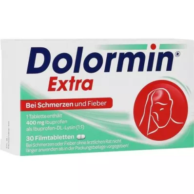 DOLORMIN comprimés pelliculés supplémentaires, 30 pc