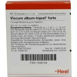 VISCUM ALBUM INJEEL ampoules fortes, 10 pc