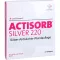 ACTISORB 220 compresses stériles argentées 10,5x10,5 cm, 10 pc