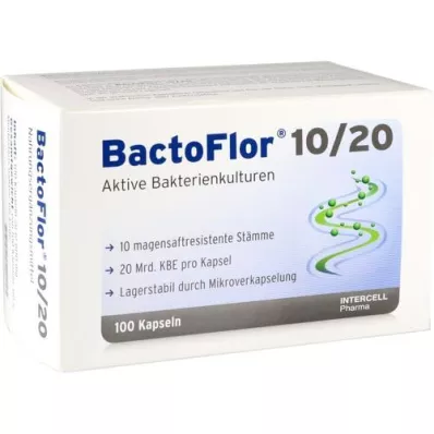 BACTOFLOR 10/20 gélules, 100 pc