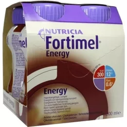 FORTIMEL Arôme chocolat énergétique, 4X200 ml