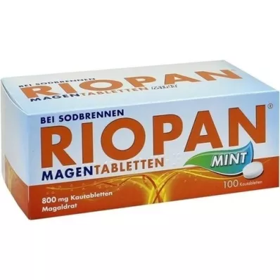RIOPAN Comprimés destomac menthe 800 mg comprimés à croquer, 100 pc