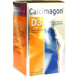 CALCIMAGON Comprimés à croquer D3, 112 pc