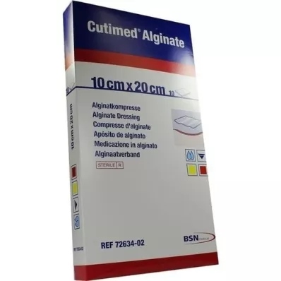 CUTIMED Alginate Compresses dalginate 10x20 cm, 10 pc CUTIMED Alginate Compresses dalginate 10x20 cm, 10 pc
