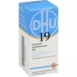 BIOCHEMIE DHU 19 Cuprum arsenicosum D 6 comprimés, 80 pc