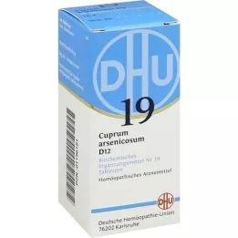 BIOCHEMIE DHU 19 Cuprum arsenicosum D 12 comprimés, 80 pc