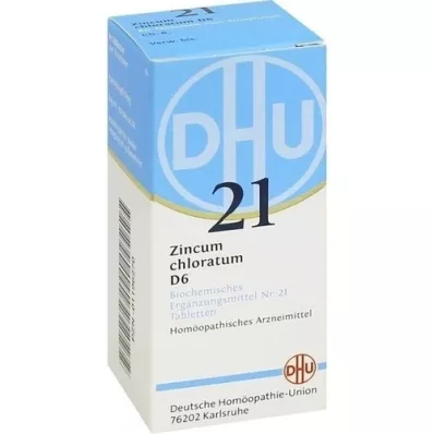 BIOCHEMIE DHU 21 Zincum chloratum D 6 comprimés, 80 pc