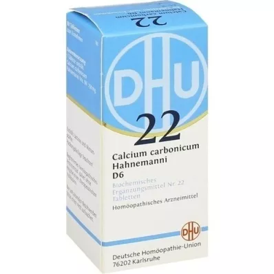 BIOCHEMIE DHU 22 comprimés de calcium carbonicum D 6, 80 pc