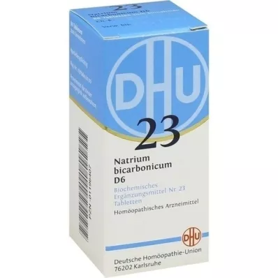 BIOCHEMIE DHU 23 comprimés Natrum bicarbonicum D 6, 80 pc BIOCHEMIE DHU 23 comprimés Natrum bicarbonicum D 6, 80 pc