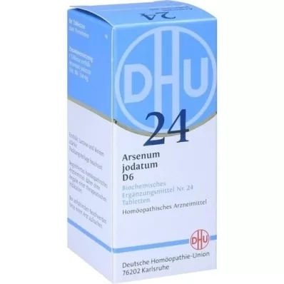 BIOCHEMIE DHU 24 Arsenum jodatum D 6 comprimés, 80 pc BIOCHEMIE DHU 24 Arsenum jodatum D 6 comprimés, 80 pc