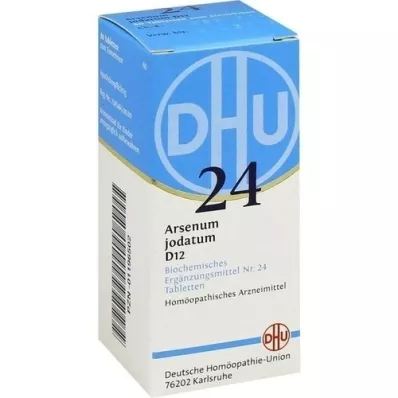 BIOCHEMIE DHU 24 comprimés Arsenum jodatum D 12, 80 pc