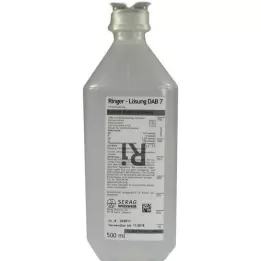 RINGER LÖSUNG DAB 7 plastique, 500 ml