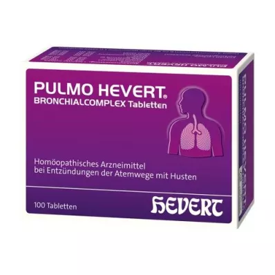 PULMO HEVERT Comprimés Bronchialcomplex, 100 pc