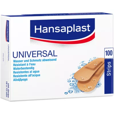 HANSAPLAST Bandes universelles waterres.19x72 mm, 100 pc