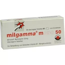 MILGAMMA mono 50 comprimés enrobés, 30 pc