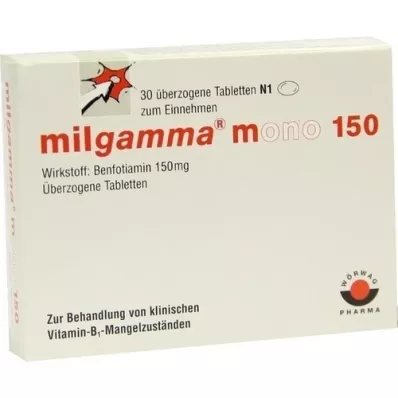 MILGAMMA mono 150 comprimés enrobés, 30 pc