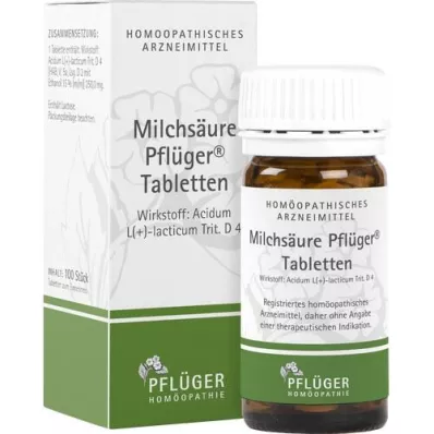 MILCHSÄURE Comprimés Pflueger, 100 pc