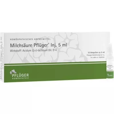 MILCHSÄURE Solution injectable Pflueger 5 ml, 10 pc