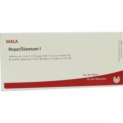 HEPAR STANNUM Ampoules I, 10X1 ml