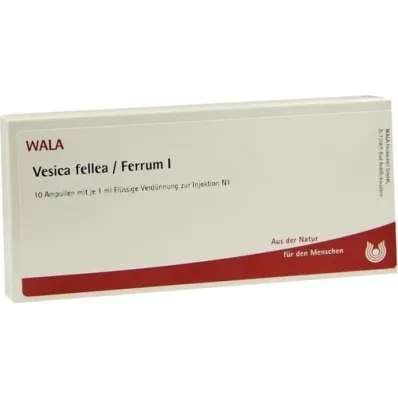 VESICA FELLEA/Ampoules Ferrum I, 10x1 ml