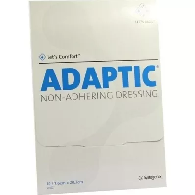 ADAPTIC Pansement humide 7,6x20,3 cm, 10 pc ADAPTIC Pansement humide 7,6x20,3 cm, 10 pc