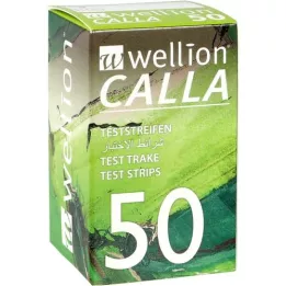 WELLION CALLA Bandelettes de test de glycémie, 50 pc