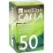 WELLION CALLA Bandelettes de test de glycémie, 50 pc