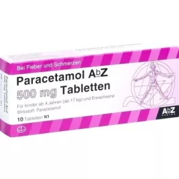 PARACETAMOL AbZ 500 mg comprimés, 10 pc