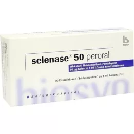 SELENASE 50 solution buvable perorale, 50X1 ml