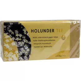 HOLUNDER TEE Sacs filtrants, 25 pièces