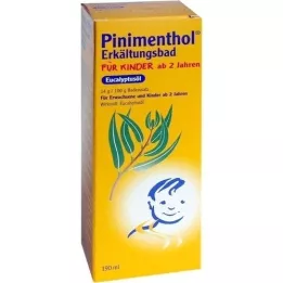 PINIMENTHOL Bain froid pour les enfants de 2 ans et plus. Eucalyptus, 190 ml