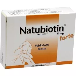 NATUBIOTIN 10 mg de comprimés forts, 50 pc