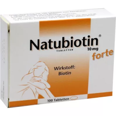 NATUBIOTIN 10 mg de comprimés forts, 100 pc
