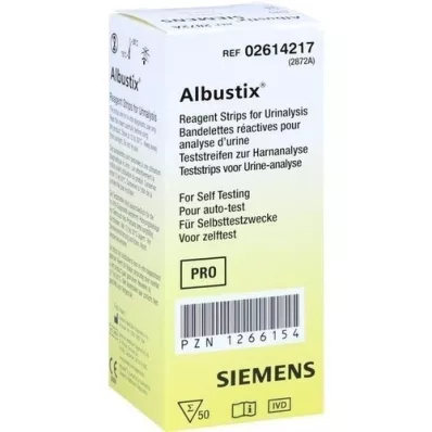ALBUSTIX Bandelettes de test, 50 pcs ALBUSTIX Bandelettes de test, 50 pcs