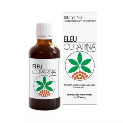 ELEU Curarina gouttes 1 ml dextrait fluide de racine de taïga, 100 ml ELEU Curarina gouttes 1 ml dextrait fluide de racine de taïga, 100 ml