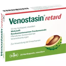 VENOSTASIN retarder 50 mg capsule dure retardée, 20 pc