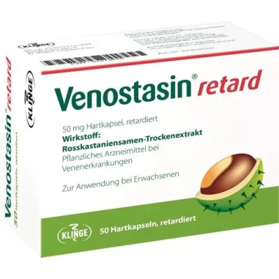 VENOSTASIN retarder 50 mg capsule dure retardée, 50 pc
