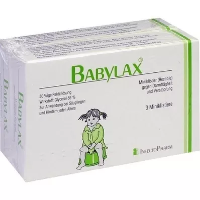 BABYLAX Lavement, 6 pc