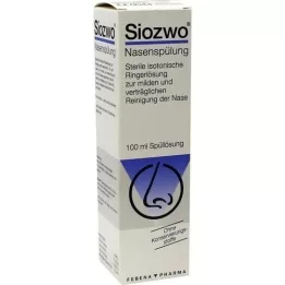 SIOZWO Rinçage nasal sans conservateur, 100 ml
