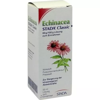 ECHINACEA STADA Solution classique 80 g/100 g pour consommation, 50 ml ECHINACEA STADA Solution classique 80 g/100 g pour consommation, 50 ml