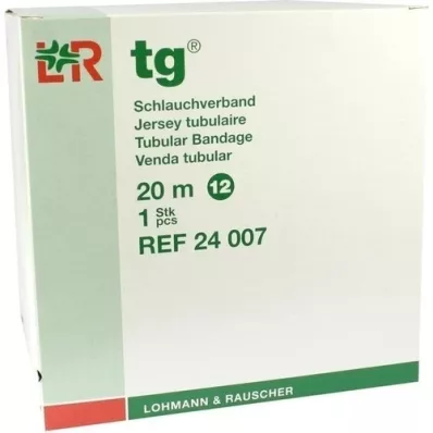 TG Bandage tubulaire taille 12 20 m blanc, 1 pièce