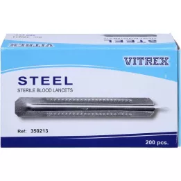 BLUTLANZETTEN Métal simple, 200 pièces