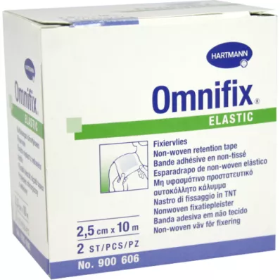 OMNIFIX élastique 2,5 cmx10 m, 2 pcs