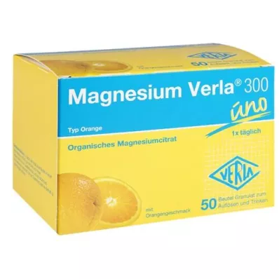 MAGNESIUM VERLA 300 granulés oranges, 50 pcs MAGNESIUM VERLA 300 granulés oranges, 50 pcs