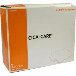 CICA CARE Plaque de gel de silicone fine 12x15 cm pour cicatrices, 10 pcs