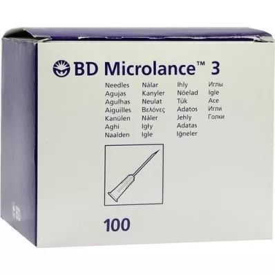 BD MICROLANCE 3 canules spéciales 16 G 1 1/2 1,65x40 mm, 100 pièces