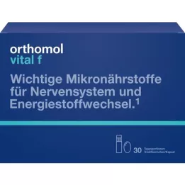 ORTHOMOL Pack combiné bouteille/capsule Vital F, 30 pc
